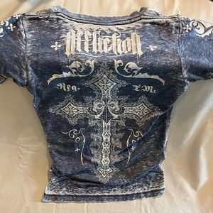 Woman’s Affliction v-neck t-shirt